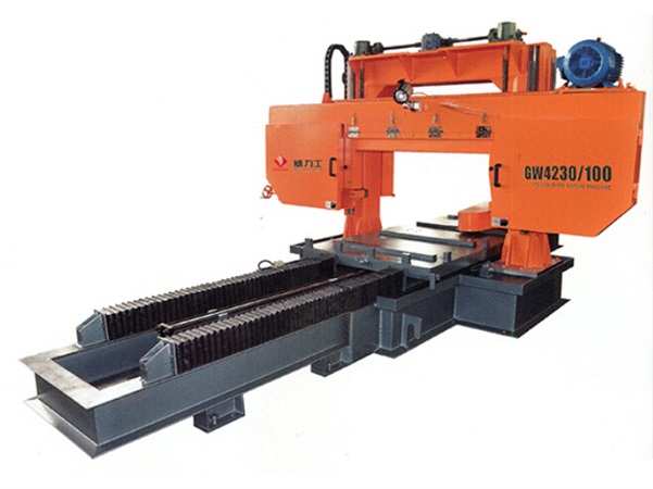 GW4230/100雙柱龍門(mén)臥式平鋸全自動(dòng)帶鋸床
